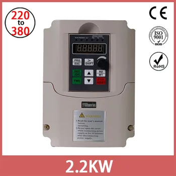 

2.2KW VFD Input 220V 1phase to Output 380V 3phase Variable Frequency Inverter for Motor Speed Control