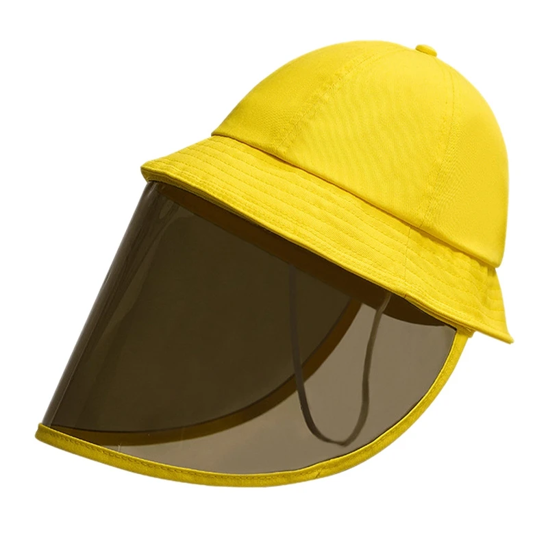 

Kids Hat Kids Dust Cover Full Face Children's Cap Protective Mask Hat Anti-Spreading Droplets Hat