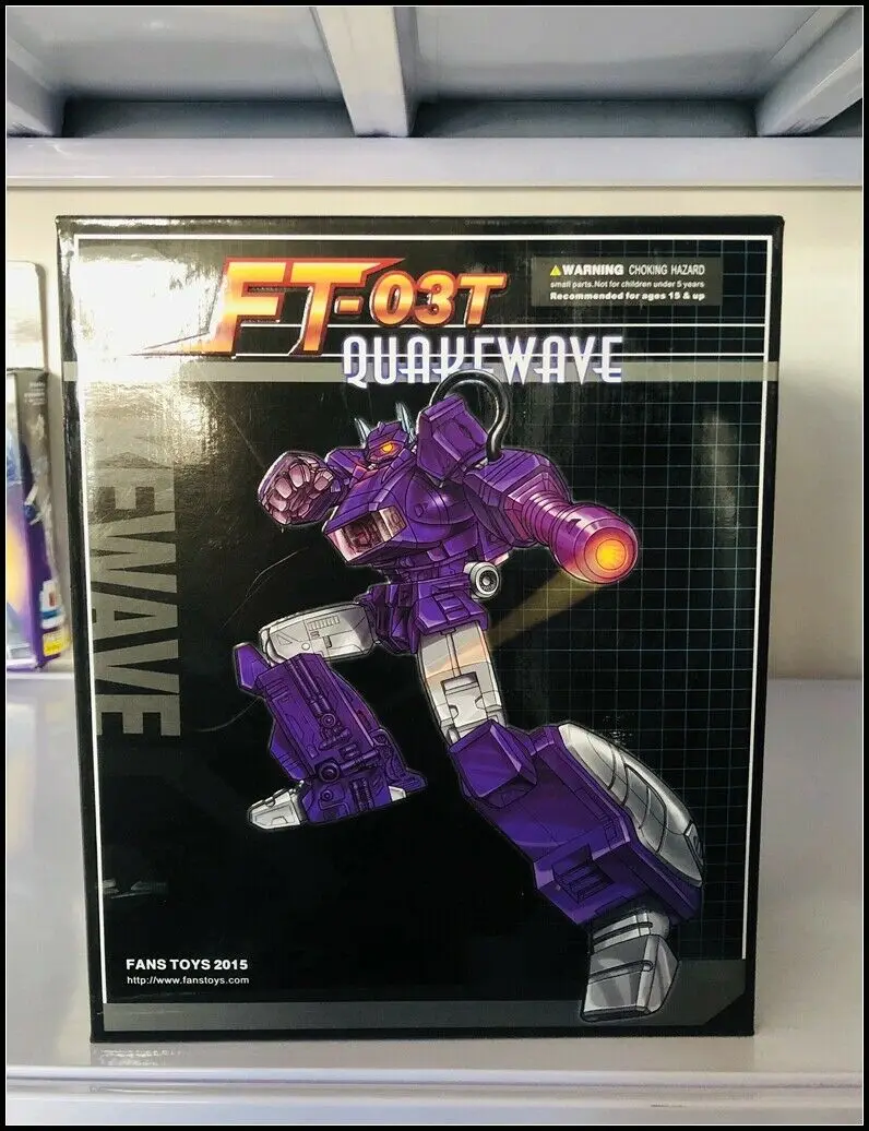 

New Fans Toys Transformation FT-03T Quakewave Shockwave Metallic 2015 Version
