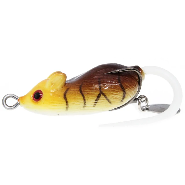 Mouse Fishing Soft Lure, 3d Eyes Soft Mouse Bait