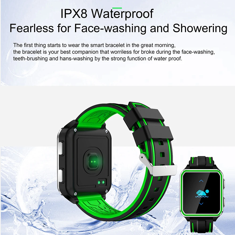 H11 smart bracelet IP68 Waterproof heart rate monitor blood pressure smart watch men activity tracker health wristband watches