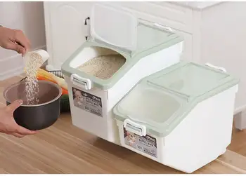 

mao liang tong Sealed Moisture-Proof gou liang tong Pet Grains Bucket 20/30/50 Jin Small Number Large-Volume Box Box