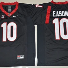 Горячие Джорджия бульдоги Джейкоб Эйсон 10 горячая Распродажа Ограниченная серия s-Черный Размер M, L, XL, 2XL, 3XL ДЖЕРСИ