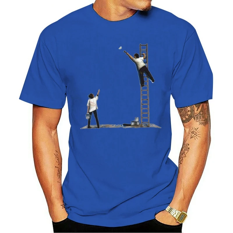 

Casual Crew Neck Custom Design T Shirts Short Men Painters O-Neck Fashion 2020 Tee Shirts Novelty Short Sleeve Tees For Men