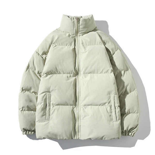Winter Jacket Men Parkas Thicken Warm Coat Mens Stand Collar Jackets Solid Color Parka Coat Women Fashion New Streetwear 5XL D7
