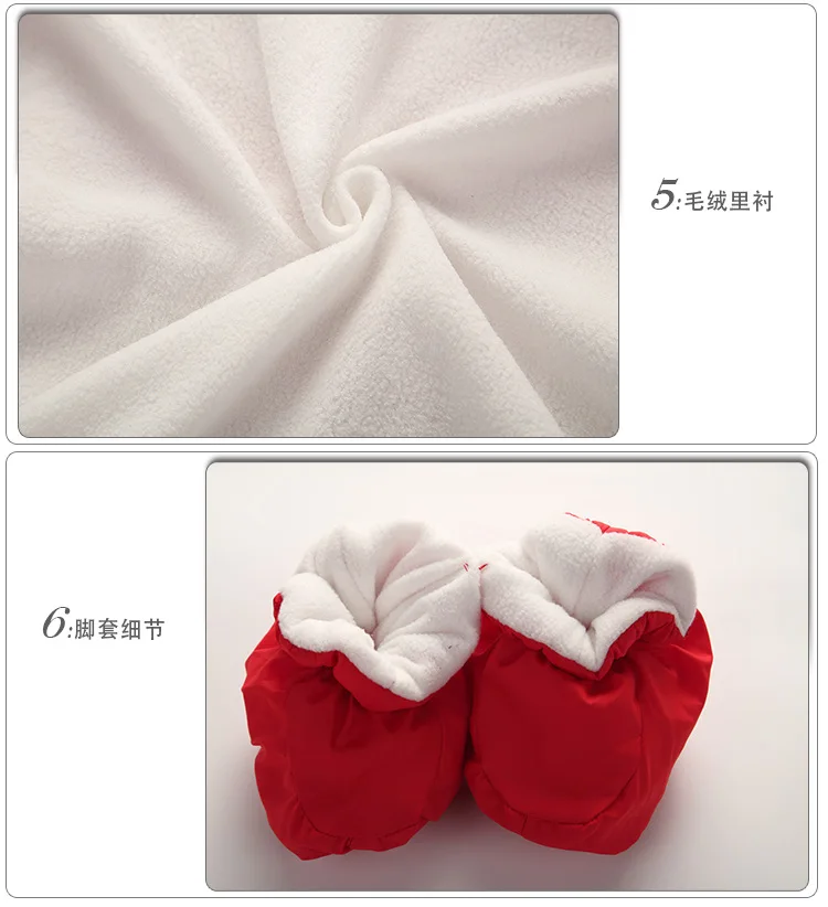 ACE LOVE Baby Footie для зимнего костюма; одежда для малышей на Рождество; зимний комбинезон; Lucky Child