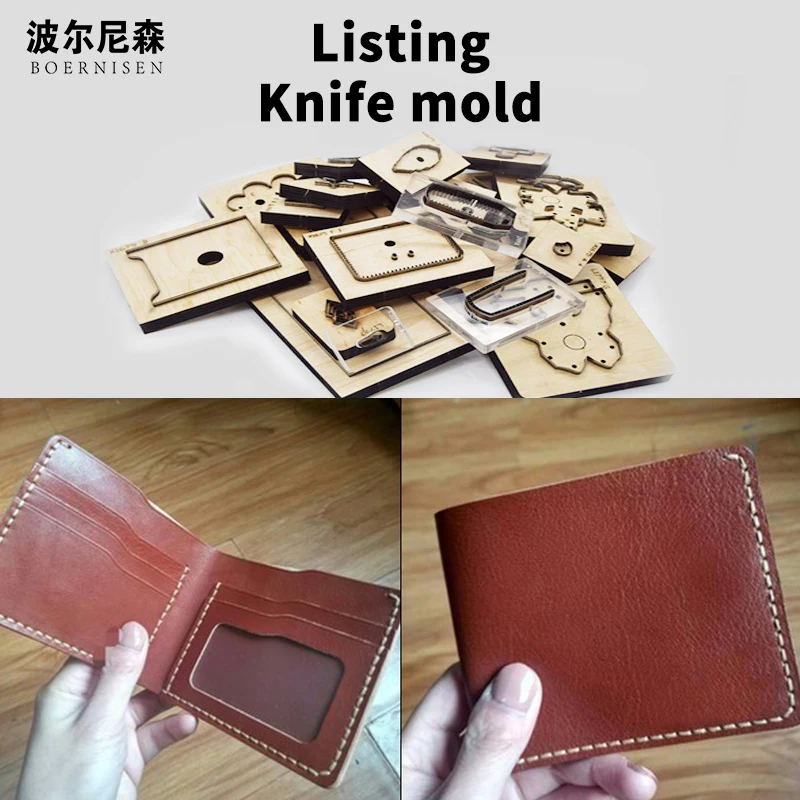 

Wooden Die Cutting Diy 2020 Multi function snap type short Wallet Dies Fille Scrapbooking Suitable For Die-cutting Machines
