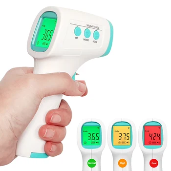 

Multi-functional Handheld Digital Infrared Forehead Thermometer LCD Display Backlight Temperature Measurement Tool