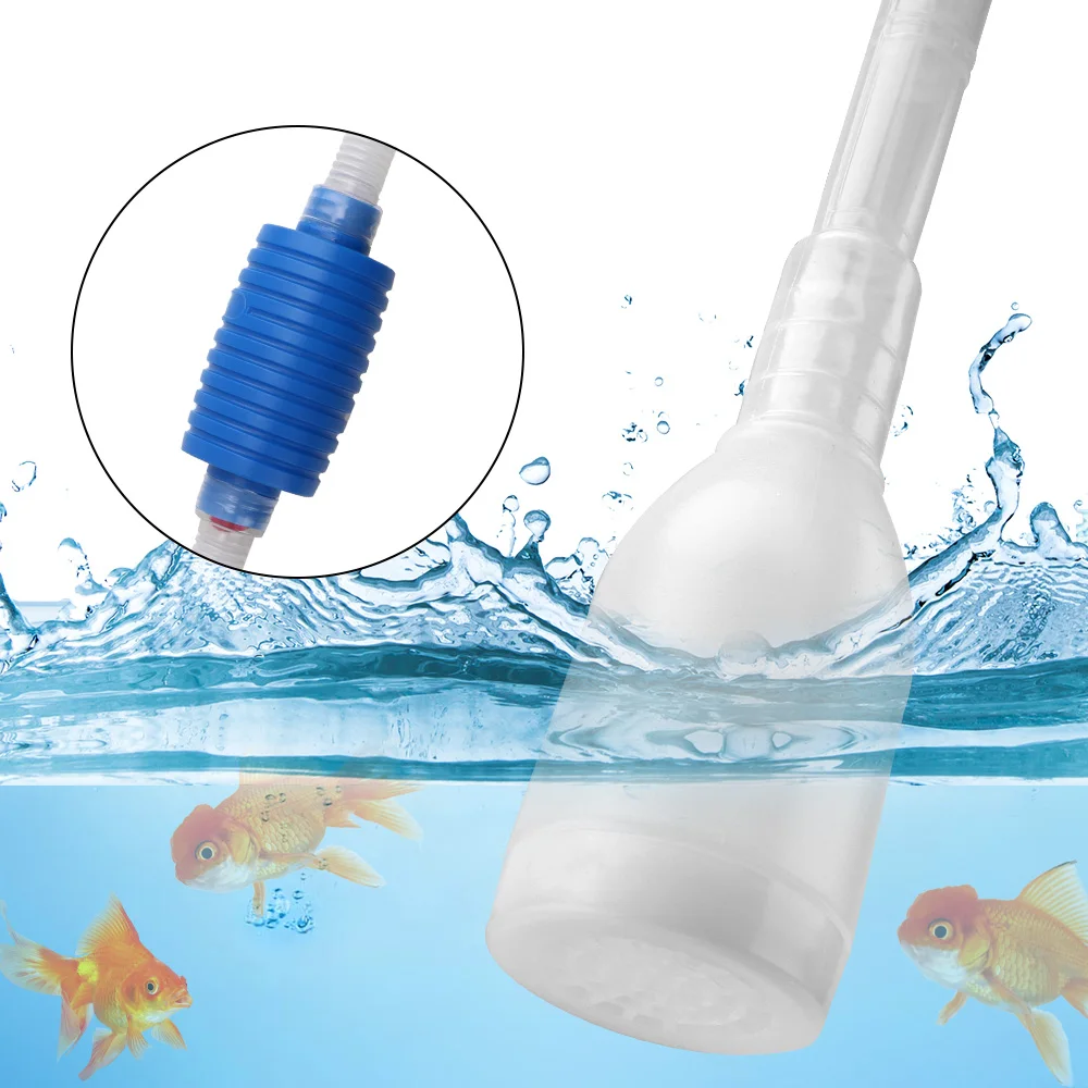 Luigi's Aquarium/Fish Tank Siphon and Gravel Cleaner - A Hand