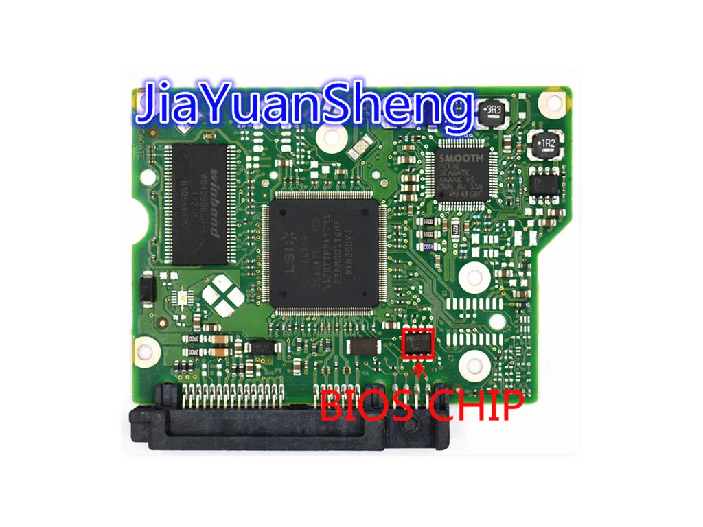 Печатная плата жесткого диска Seagate 100617465 REV B A /2008 2006 0114/ ST3000DM001 ST2000DL003 ST2000DM001|rev b|board