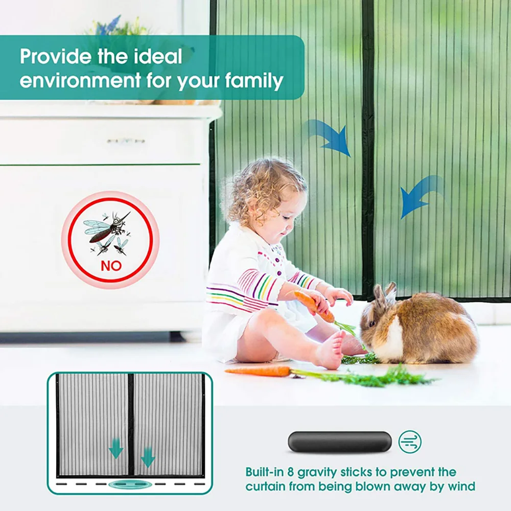 Magnetic Screen Door Magnetic Screen Door