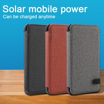 

Portable Folding Solar Power Bank 20000mAh 5V Solar Panel Charger External Backup Pack for smartphone tablet