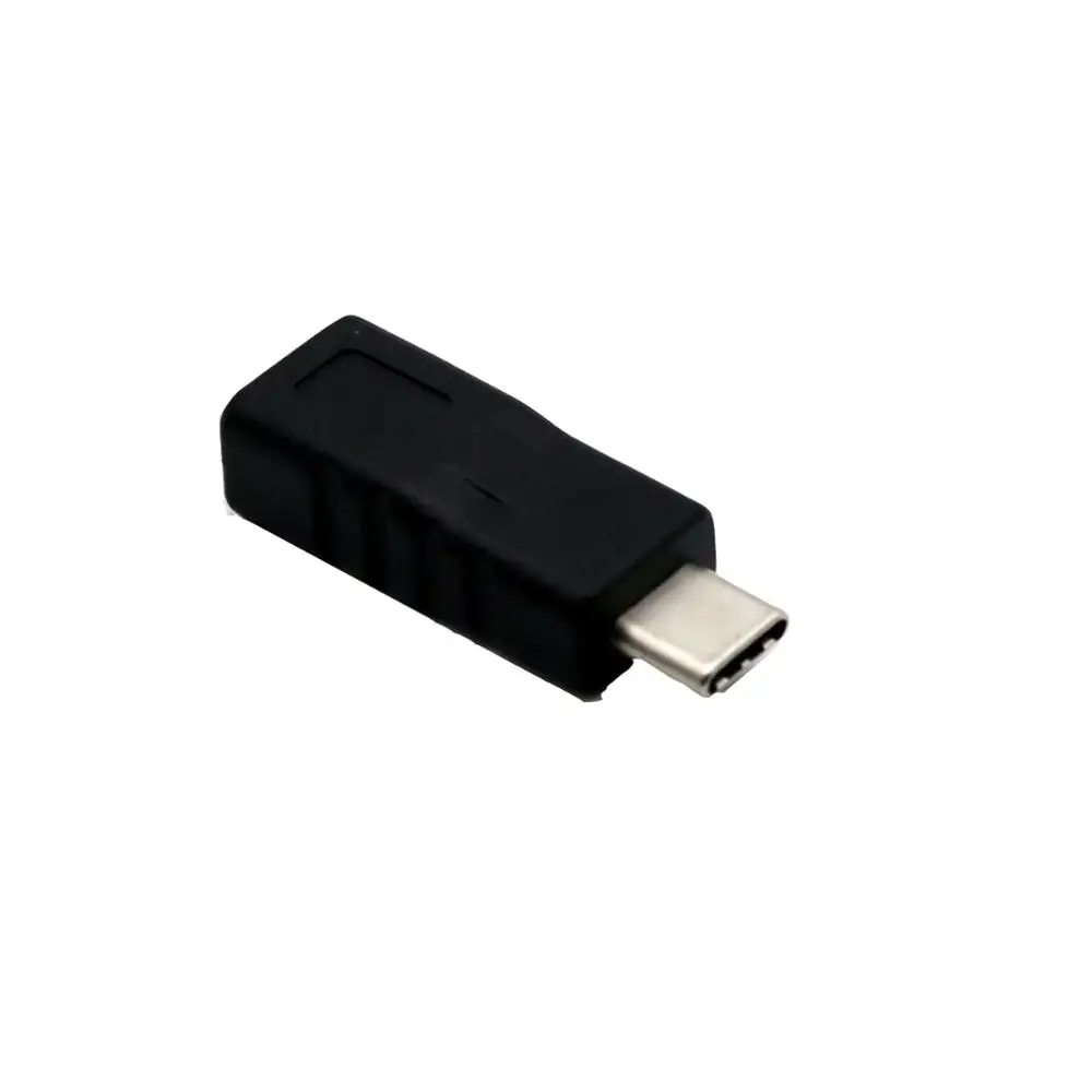 10x USB 3,1 type-C Мужской к Мини 5pin гнездовой разъем для зарядки данных адаптер конвертер Тип C штекер к Мини Женский прямой черный