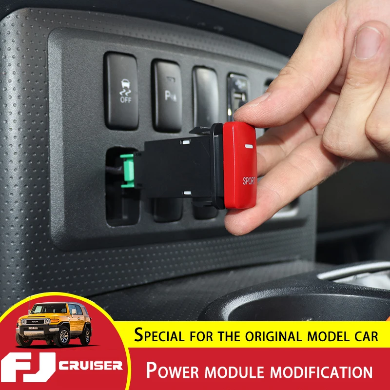 Power Module Modification Speed Booster Electronic Throttle Fuel Efficient Speed-Up Accessories For Toyota FJ Cruiser