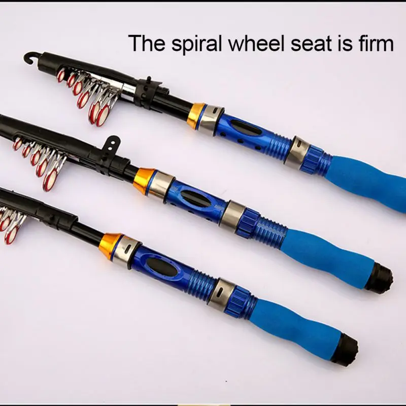 Fishing Rod portable Telescopic Ultra-light Pole Trip Mini-Long Launch-Remote Fishing Accessory