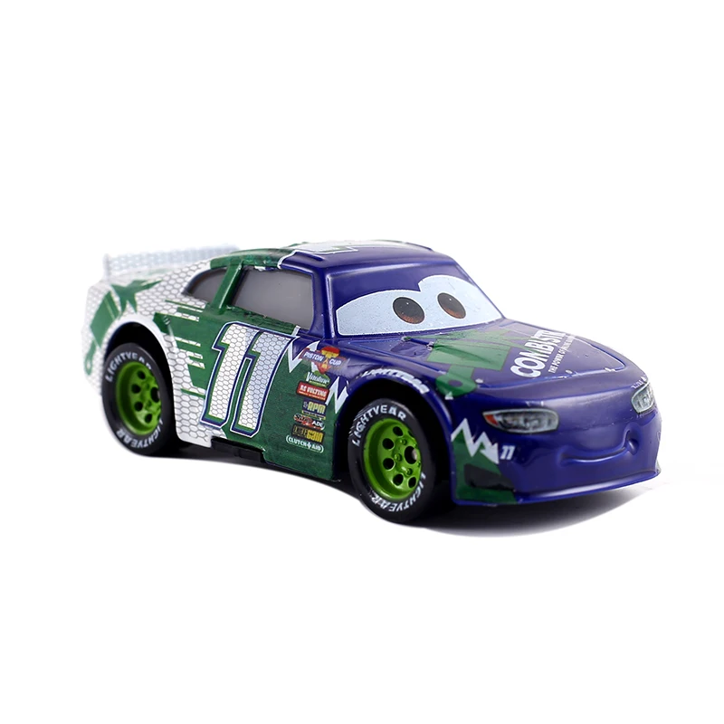Car Disney Pixar No. 11 Toy Number Race Racing Family 1:55 Die-cast Metal Alloy Model Kids Gift Boy New Free Shipping | Игрушки и хобби