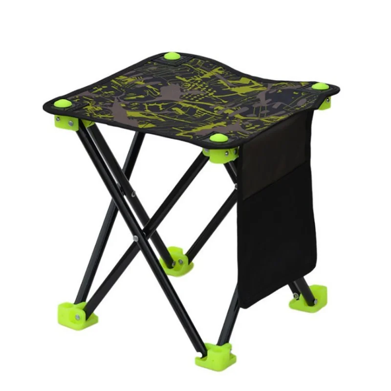 

Lightweight Portable Outdoor Fishing Chair Folding Backpacker Oxford Cloth Foldable Picnic Camping Stool Camouflage Design//