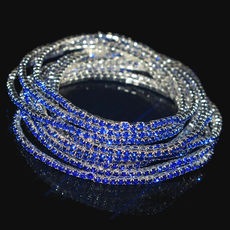 Faux Diamond Chain Bracelet - Image 3