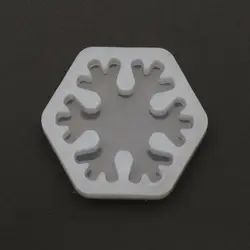 3D Силиконовая форма "Снежинка" эпоксидная смола литье ювелирных изделий DIY ремесло ювелирные изделия инструменты