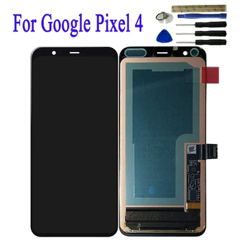

5.7 inch LCD For Google Pixel 4 LCD Display Touch Screen Digitizer Assembly Replacement with Tools