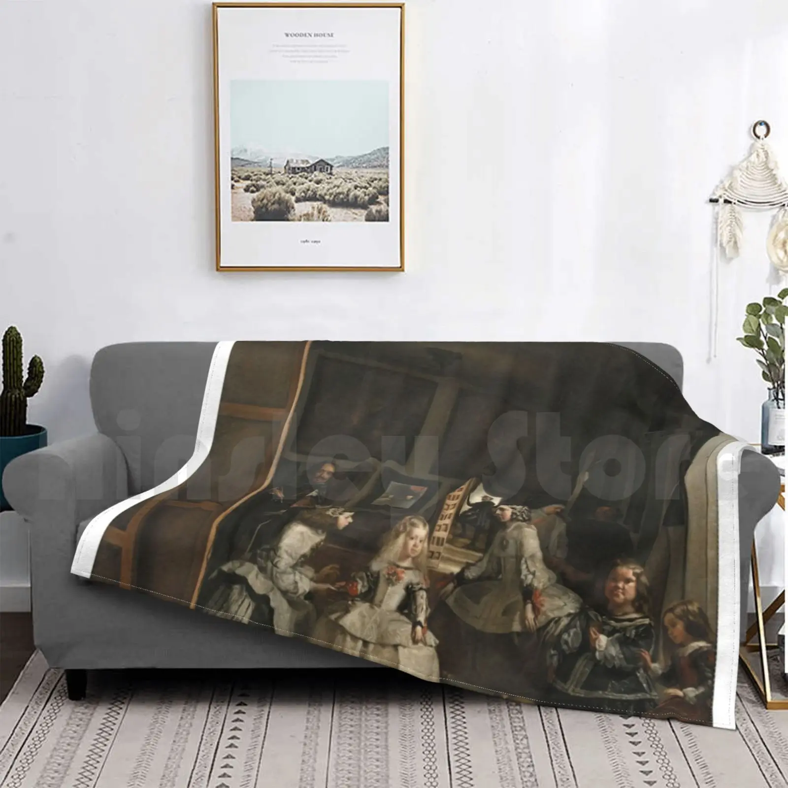 Las Meninas Di Eon Velazraccia Coperta Moda Personalizzata Las Meninas Diego Velazraccia Velazraccia Barocca Spagna