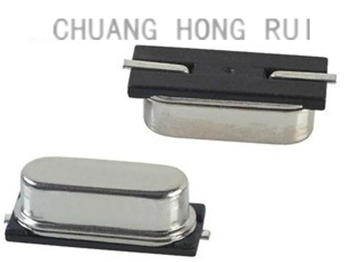 50PCS HC 49SMD 24.576MHZ crystal resonator 2P 24.576MHZ passive patch