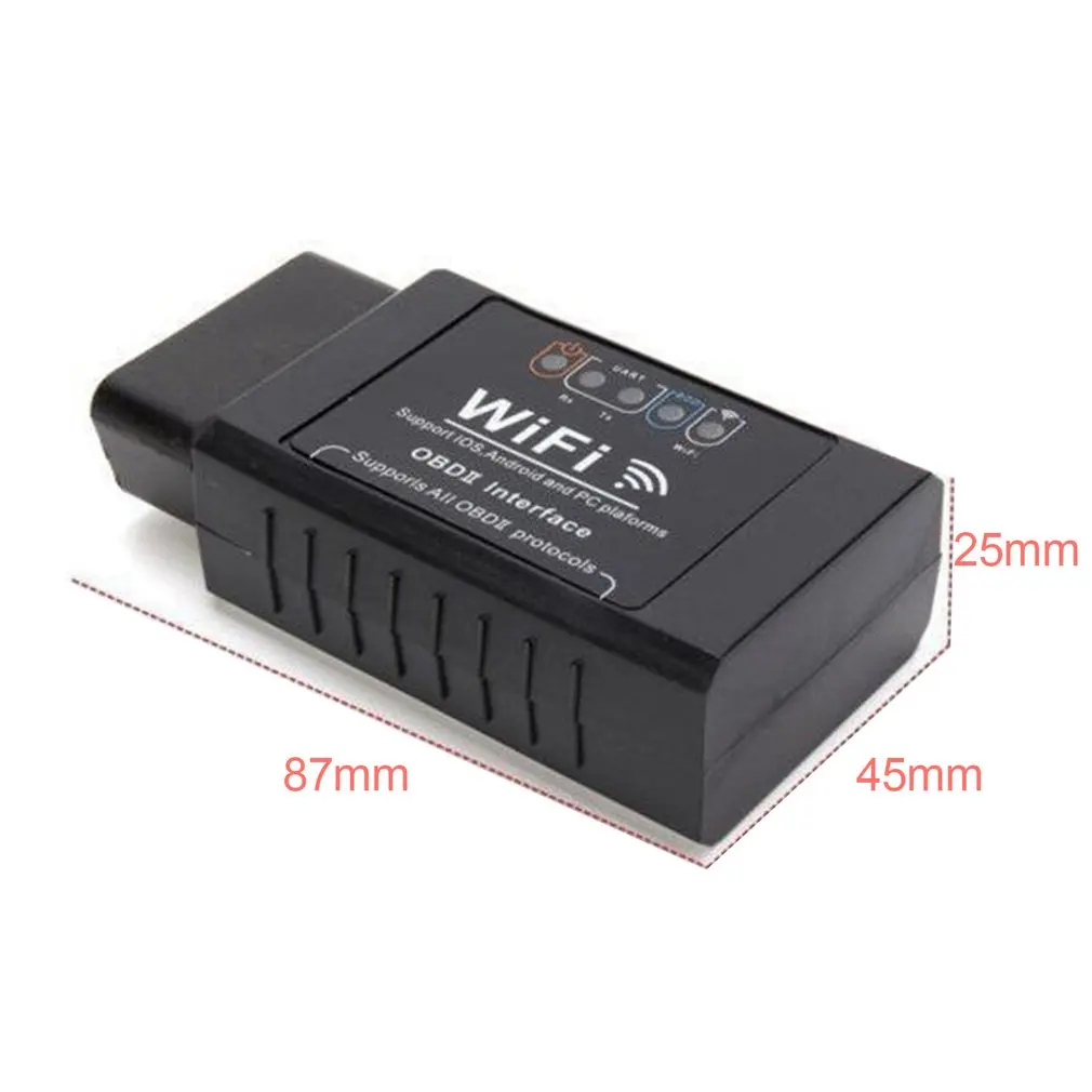 ELM327 WIFI OBD2 OBDII Auto Car Diagnostic Scanner Scan Tool for iOS Android PC