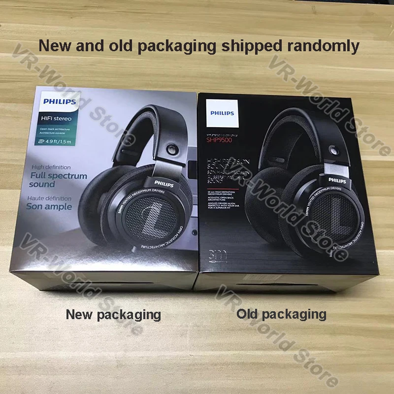 Гарнитура Philips SHP9500 fever HIFI для компьютера и телефона наушники с длиной 3 метра Xiaomi