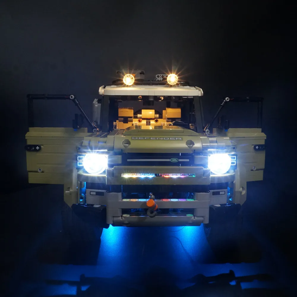 Baratos Kit de luces LED para bloques de construcción modelo de coche defender serie 42110 Technic (solo luz incluida)