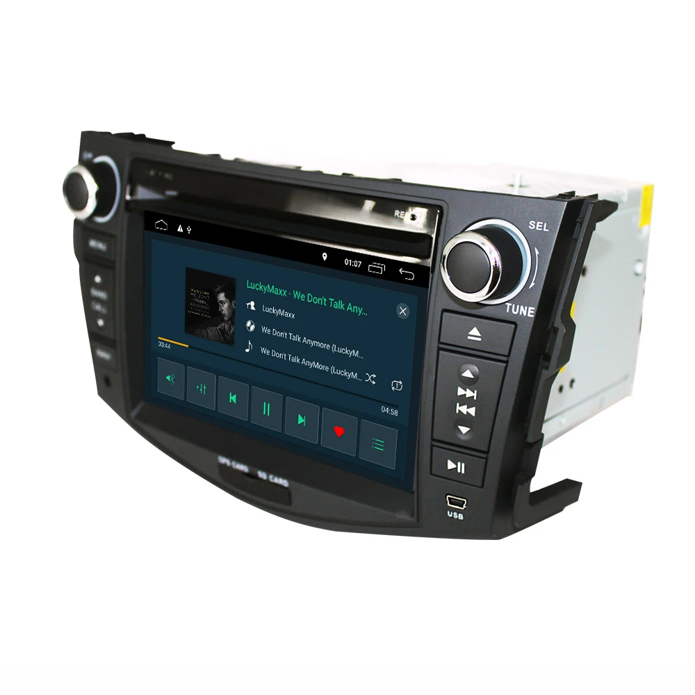 Eunavi Android 9,0 TDA7851 автомобильный dvd мультимедийный плеер 7 ''2 Din радио gps Navi для Toyota RAV4 Rav 4 2007 2008 2009 2010 2011