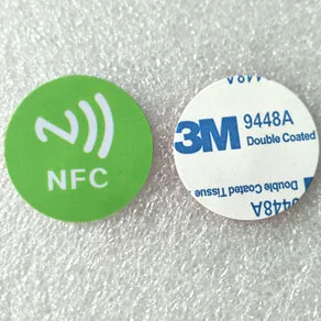

N215 Sticker 215 Label NFC Sticker nfc 215 Tag For Tagmo---antimetal 100pcs/Lot