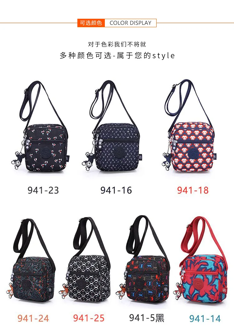 TEGAOTE в китайском стиле Повседневное Kipled Bolsa школьный рюкзак для девочки-подростка с брелок "Обезьяна" сумки