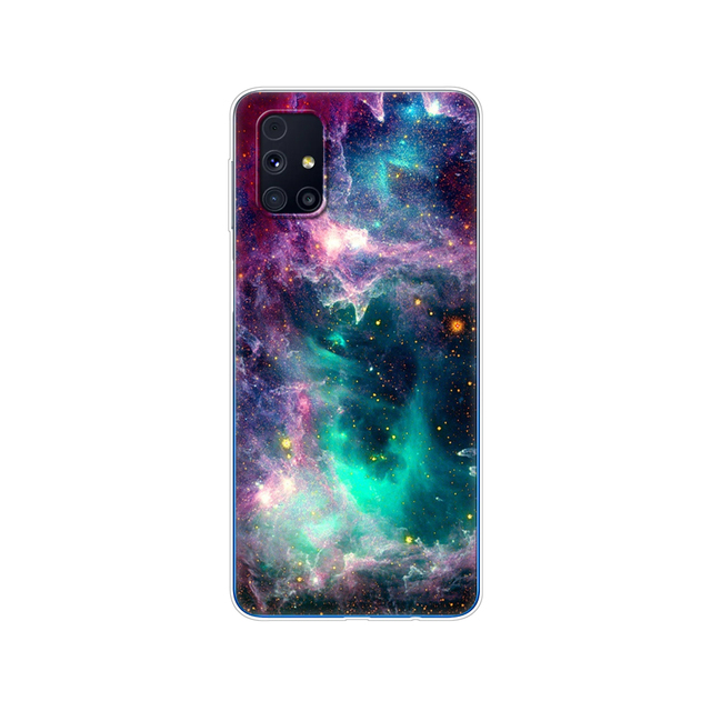 Samsung M31s Cases 6.5" Tpu Soft Silicon Back Phone Cover For Samsung Galaxy M31S GalaxyM31S M 31S m317f m317 Funda flower