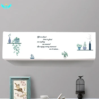 

Air Conditioner Cover Indoor Unit Wall-mounted Type Dust Moisture Proof Dust Protection Telescopic Washing Easy Installation HTM