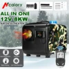 Car Heater 12V 24V 8KW All in One Heating Diesel Air Heater Single Hole New LCD Monitor Parking Warmer Quick Heat For Truck Bus ► Photo 1/6