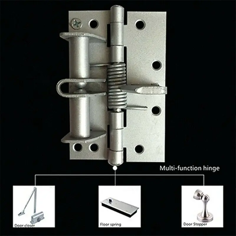 

Spring Hinge Durable Accessories Multifunction for Automatic Self Closing Doors Home TN88