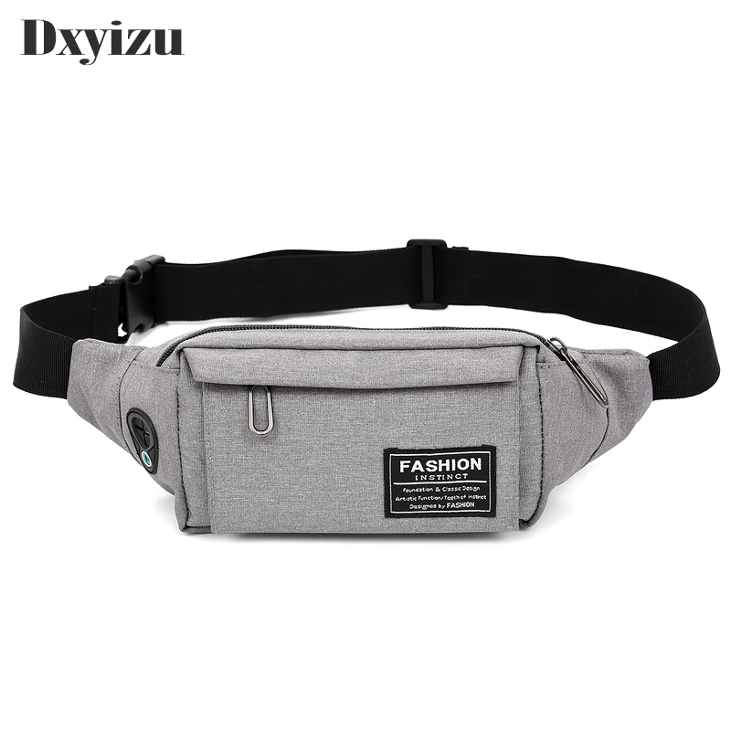 

Chest bag casual pockets outdoor sports shoulder bag pockets multi-function bag belt bag storage bag waist bag men