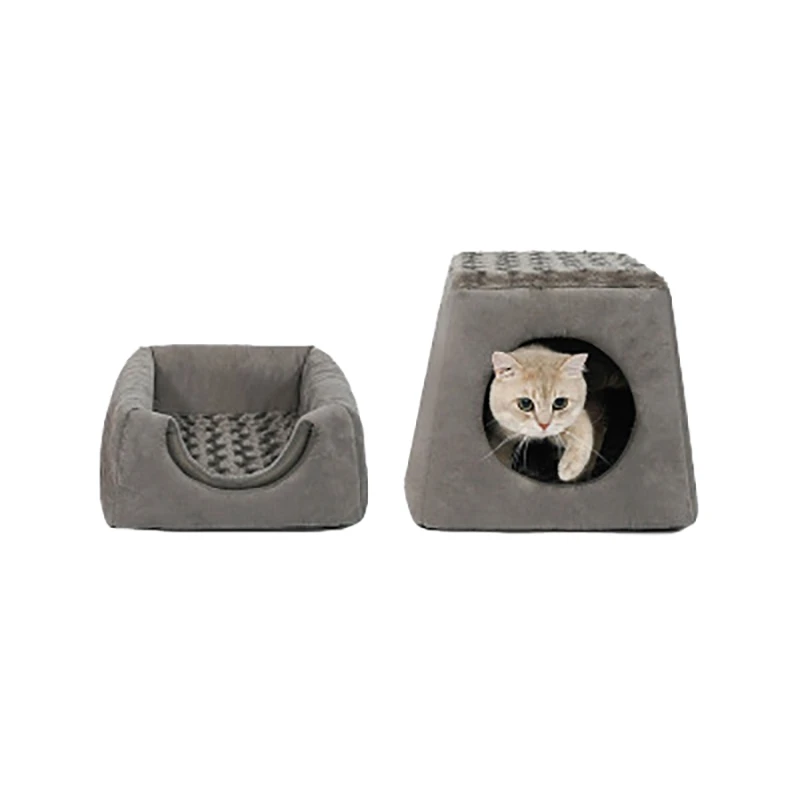 

Collapsible Cat Cave Warm House Kennel Beds Pet Cats Sofa Mats Dogs for Small Kittens Home Window Sleeping Nest