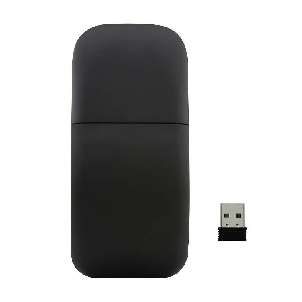 CHUYI Wireless Touch Folding Laser Mouse Portable Silent Optical 2.4G Ultra-thin Mause 1600 DPI Computer Office Mice For Laptop