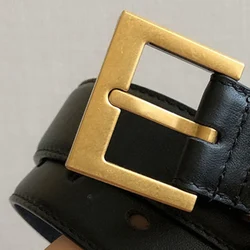 ms 2021 High quality genuine leather 3cm width  belt