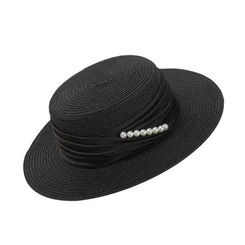 

Women Wide Brim Straw Panama Roll up Hat Fedora Beach Sun Hat Hats Raffia Straw Panama Hat for Women M56