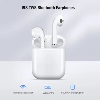 

i9 i9s Tws Bluetooth Earphones Headphones Wireless Earbuds Sports Handsfree Call Bluetooth Headset for iPhone Xiaomi Phone