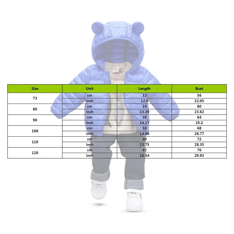 CYSINCOS/детские парки с милым медведем; зимняя куртка для девочек и мальчиков; пальто для младенцев; зимние детские пальто; теплая детская куртка для малышей