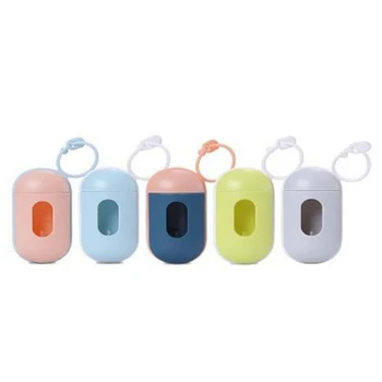 

5PCS Pet Trash Bag Pick Up Bag Set Trash Box Dog Trash Bag Dispenser