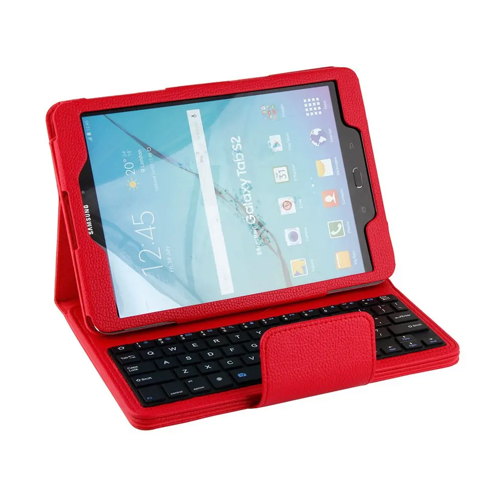Съемный Bluetooth для samsung Tab S2 T810 T815 Клавиатура чехол Подставка для samsung Tab S2 9,7 T810 Беспроводная клавиатура крышка
