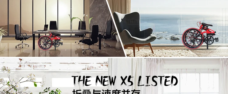 Clearance New Brand aluminum alloy 20/22 inch frame 6 speed folding bike outdoor BMX Disc brake bicicletas lady children bicycle 5