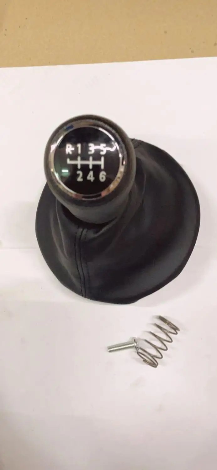 For Transporter T5 T6 2003 2004 2005 2006 2007 2008 2009 2010 2012 2013 2014 2015 New 6 Speed Gear Shift Knob With Leather Boot |