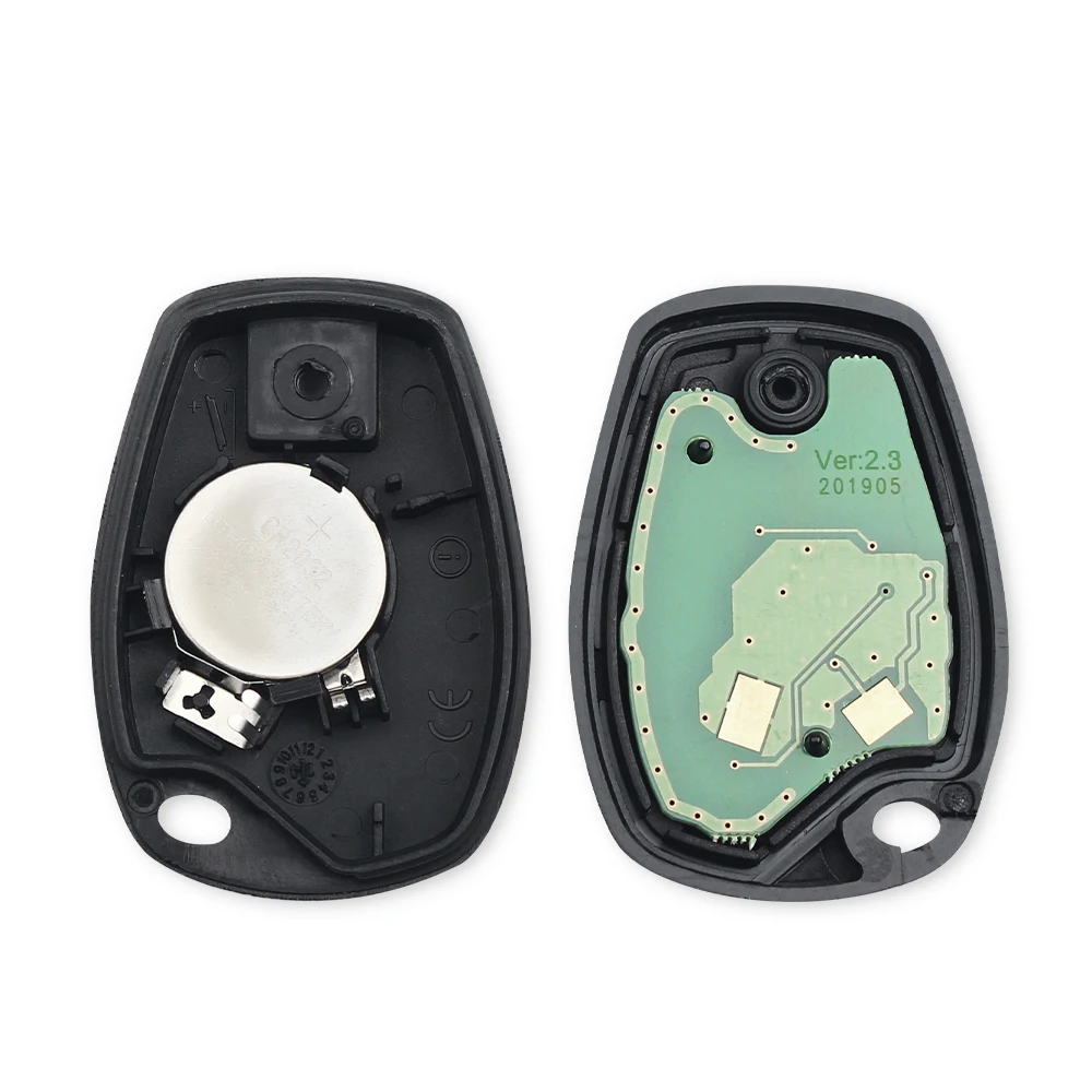 KEYYOU 433 МГц ID46 PCF7947 чип Автомобильный Дистанционный ключ для Renault Duster модус Клио 3 Twingo DACIA Logan Sandero 2 кнопки авто ключ