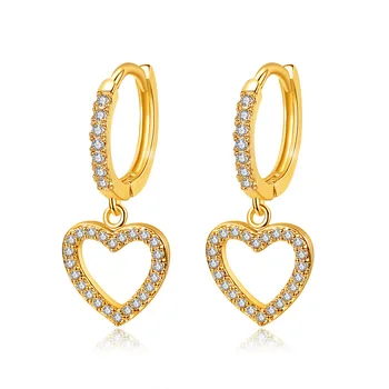 

Fashion Popular Female Micro-studded Diamond-filled Gold/silver Fine Jewelry Accessories Love Valentine's Day Gift For Women