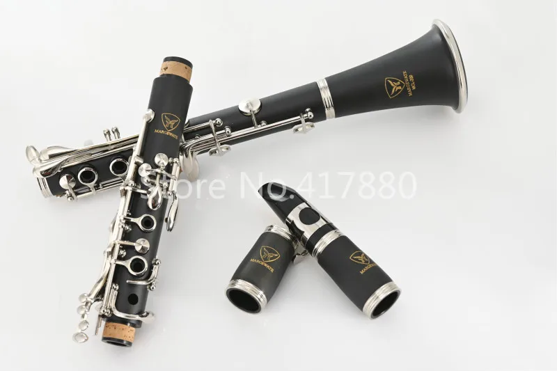 

MARGEWATE MCL-200 Bb Clarinet 17 Keys Bakelite Musical Instrument with Case Accessories New Arrival Free Shipping